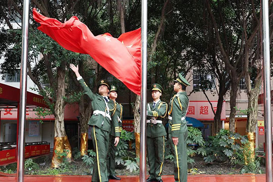 【校园活动】成都新东方周一升旗仪式圆满落幕